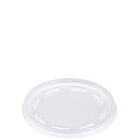 Dart 16JL Plastic Lids, Fits 12 - 24 oz Foam Cups, Translucent, Pack of 100 (Case of 10 Packs)