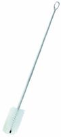 Carlisle 4116400 Sparta Heavy-Duty Pipe Brush, Galvanized Wire, White Polyester Bristles, 5" L x 3" Dia. Bristle Area, 6-ft. Overall Length (Case of 1)