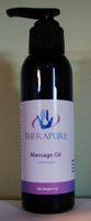 TheraPure Essential Massage Oil - Unscented 4 oz