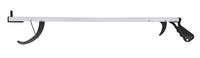 Handheld Reacher Grabber, Reaching Aid, 26.5", Metal Frame, Open Jaw, Pistol Grip, Magnetic Tip