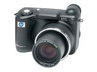 HP PhotoSmart 945 - Digital camera - compact - 5.3 Mpix - optical zoom: 8 x - supported memory: MMC, SD