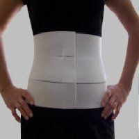 Alpha Medical Three Panel-Elastic Abdominal Binder. L0625 (Large)