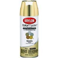 Krylon 51510 Gold Interior and Exterior Decorator Paint - 12 oz. Aerosol by Krylon