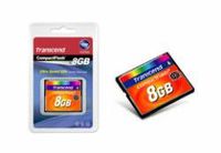 Transcend, Compactflash, 8GB, 133x, CF [Non - Retail Packaged]