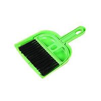 Topbeu Mini Brush and Dustpan Set,Pack of 2 Set, Green & Pink