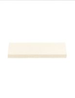 Felt Rectangle Squeegee: 2 3/4" Wide x 6" Long x 3/8" Thick