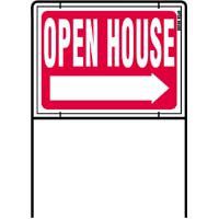 HY-KO Products SIY-213 FOR RENT Sign w/Frame