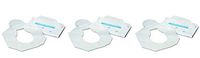 HOSPECO HG1000 Health Gards Toilet Seat Covers, Half-Fold, White, Pack of 250 (Case of 4) (Thrее Рack)