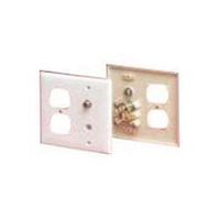 Arlington Industries LVD2CI Duplex Cover-Ivory