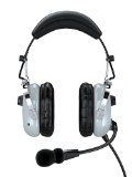 FARO G2 ANR (Active Noise Reduction) Premium Pilot Aviation Headset with Mp3 Input (Available adapters for aviation headset connectors, helicopter adapter, universal pilot headset, standard dual GA adapter universal support) - Gray