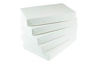 Clever Creations - Shirt Boxes - Perfect for Christmas, Birthday Presents (02-5 Medium Boxes)