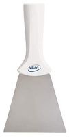 Vikan 4” Stainless Steel Handle Mounted Scraper, White