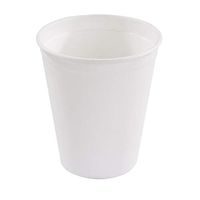 Sugarcane Cup (Case of 1000), PacknWood - Compostable and Biodegradable Party Cups (8 oz, 3.15" Tall) 210GPU8