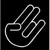Shocker JDM Funny Decal Vinyl Sticker|Cars Trucks Vans Walls Laptop| White |5.5 x 5 in|LLI358