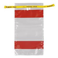 Nasco Whirl-Pak B01521WA Whirl-Pak Wireless Dosimeter Bag, 15 cm x 25 cm (Pack of 500)
