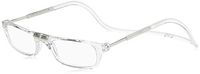 CliC Adjustable Front Connect Reader, 1.75 Strength, Clear Frame