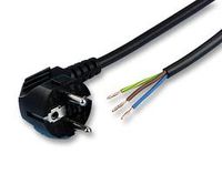 VOLEX X-285663A Power Cord, Single Ended, SCHUKO Plug, 2.5M, 16A, Black
