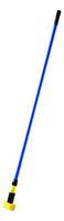 Rubbermaid Commercial Gripper 60 Inch Fiberglass Wet Mop Handle, Blue (FGH24600BL00) (12-Pack)