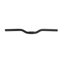 Keenso Mountain Bike Road Bike Handlebar Aluminum Alloy Flat Bar Riser Bar (Black)