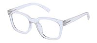 Peepers Women's reading glasses Focus Eyewear - Blue light filtering glasses ,To The Max - Clear , 1.75