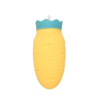 Healifty Hot Water Bag Silicone Water Bag (Yellow)