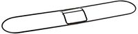 Rubbermaid Commercial Products FGM259000000 Snap-On Wire Dust Mop Frame, 72" (Pack of 12)