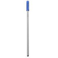 Stainless Steel Drinking Straws, Iuhan Reusable Ultra Long 8.46Inch Drinking Metal Straws for 20 Oz/30 oz Cups with Silicone Tips (Blue)