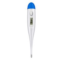 Bambus Babies Thermometer, Soft Head Rectal and Oral Thermometer, Precision Thermometer for Fever, with Buzzer and Memory Function, Waterproof