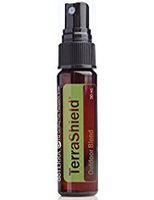 doTERRA TerraShield 30mL Sprayer With Blue Kyanite Crystal