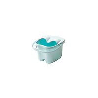 Foot Tub Thickening Portable Baby Footbath Foot Massage Foot Relief Fatigue Family @Fan,Blue,L