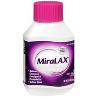 MiraLAX Laxative Powder - 8.3 oz bottle - 3 each - Model 04110082073