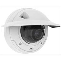 Axis Communications, 01063-001 Network Camera, 2 MP, Fixed Dome, Digital PTZ, Day/Night, Outdoor, H.264/MPEG4/MJPEG, 1920 x 1080 Resolution, F1.4 Varifocal/P-Iris/Remote Focus 3 to 10 MM Lens,