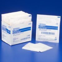 Kendall Curity Gauze 2X2 8Ply Cotton Blend Sterile 2'S Peel Back - Pack of 2 - Model 1806 by Kendall