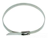 Thomas & Betts LS-7.9-520B Cable Tie, 316 Stainless Steel, 250 lb, Metallic Gray (Pack of 50)