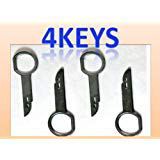 Radio Removal Tool Set 4 Keys for Porsche Volkswagen Mercedes Audi Vw Ford