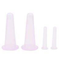YouCY Silicone Cupping Face Set Silicone Facial Cupping Therapy Set Eye And Face Vacuum Massage Cup Kit Facial Cupping Set,Purple