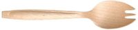 Perfect Stix Green Spork 165-24ct Birchwood Compostable Cutlery Spork, 5.7" Length (Pack of 24)