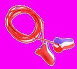 Howard Leight USA earplugs w/ cords (100 ct box)