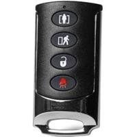 WST-100 4-Button Chrome Wireless Keyfob, 433Mhz, Interlogix
