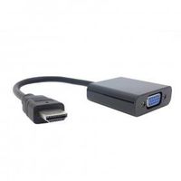 Cablecc hdmi input to VGA female output projectors monitors adapter PC Laptop Black