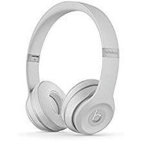Beats Solo3 Wireless On-Ear Headphones Matte Silver - Beats by Dr Dre (Renewed)