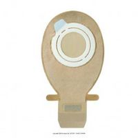 SenSura® Flex EasiClose™ WIDE Outlet Drainable Pouch, Maxi-Color Opaque Color Code Red Style With Filter, Soft Cloth on Front & Back - Box of 20