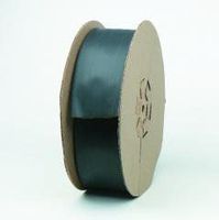 3M(TM) FP-301 Thin Wall Tubing, black, 3/32 in, 100 ft spool [PRICE is per FOOT]