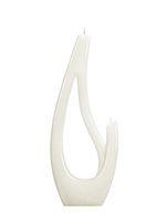 Alusi Multiflame Candle Saba Grande White, Vanilla Scent