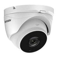 Hikvision US Version DS-2CE56F7T-IT3Z Outdoor Turret Camera Analog, 3 MP HD-TVI, EXIR, Motorized 2.8-12 mm Vari-Focal Lens