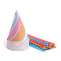 Back to Basics Snow Cone Cups and Straws, 25 count(pack of 4)