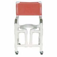 MJM 126-4-NB Extra Wide PVC Shower Chair - PVC Shower / Commodes