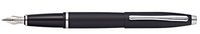 Cross Calais Matte Black Fountain Pen with Stainless Steel Medium Nib