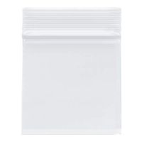 Plymor Heavy Duty Plastic Reclosable Zipper Bags, 4 Mil, 3" x 3" (Pack of 200)