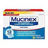 Chest Congestion, Maximum Strength 12 Hour Extended Release Tablets, 42ct, 1200 mg Guaifenesin with Extended Relief of Chest Congestion Caused by Excess Mucus, Thins and loosens Mucus 2-Pack